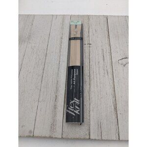 Vintage J&P Coats Flex Knit Zipper 16" Ecru 16 Off-White Tan